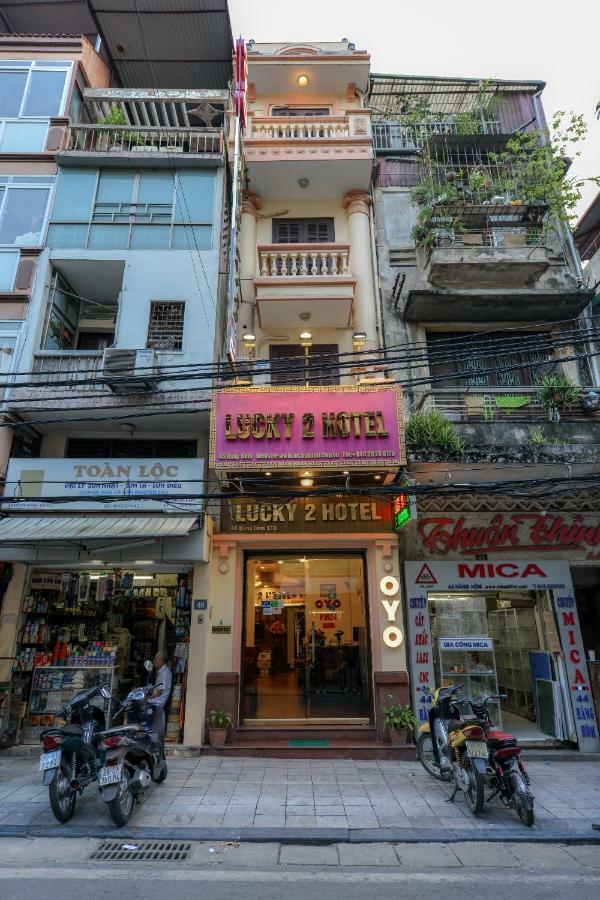 Lucky 2 Hotel & Travel Hanoi Buitenkant foto
