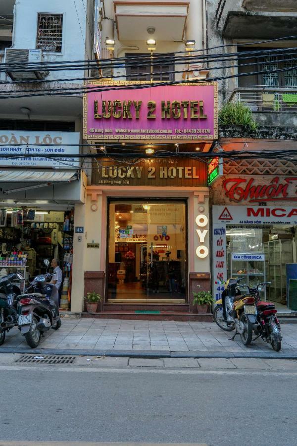 Lucky 2 Hotel & Travel Hanoi Buitenkant foto
